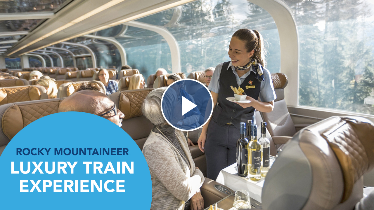 Rocky Mountaineer Luxury Train Experience